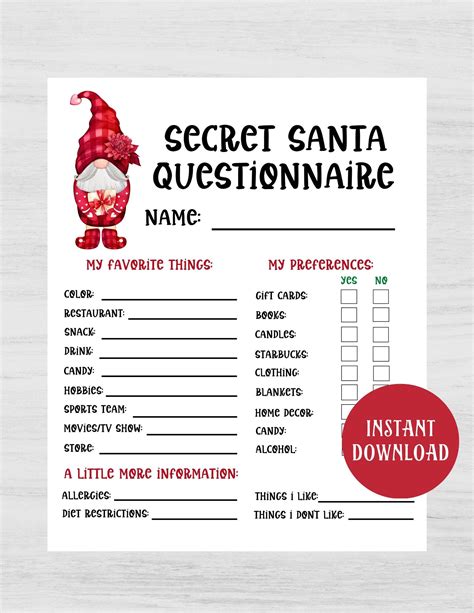 secret santa slot|500+ Secret Santa Questions to Select the Perfect Christmas Gift.